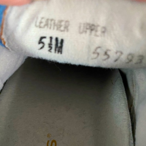 Women’s Hush Puppy Blue Suede Shoes - Picture 6 of 7